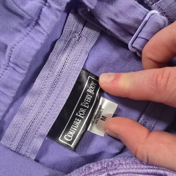 Pinup Couture Varla Lavender Top - Picture 2 of 6